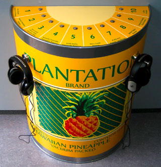 Ananasbüchse Hörstation